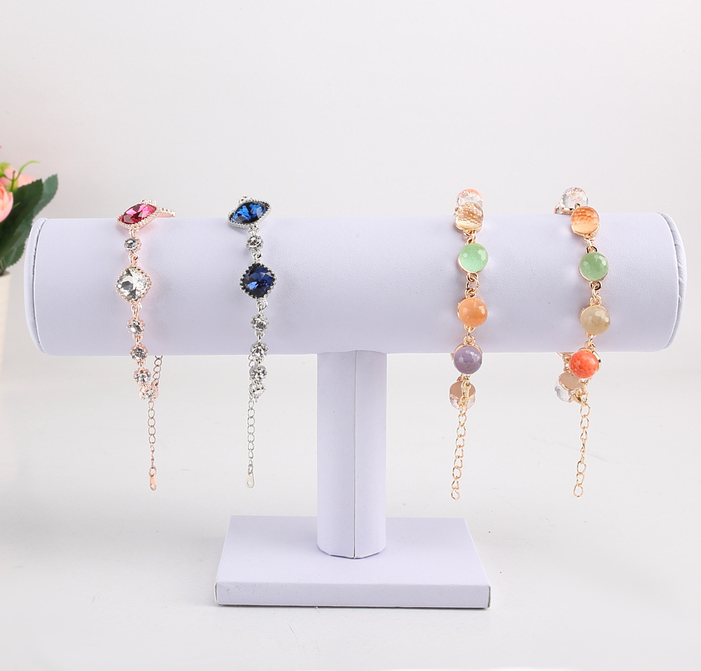 Picture of Danyuan wholesale T-type single-layer bracelet bracelet watch bracelet text play Display storage jewelry rack promotional specials