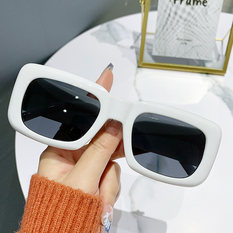 Picture of New fashion cool fashion personality street photo sunglasses UV protection sunglasses candy ladies sunglasses small frame glasses