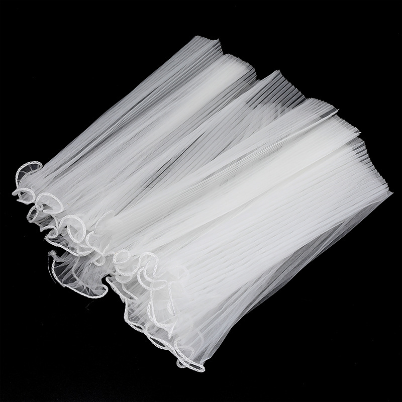 Pearl Wave Yarn Pleated Pearl Yarn DIY Flower Wrapping Yarn Lining Yarn Mesh Yarn Flower Packaging Materials Wholesale Bouquet