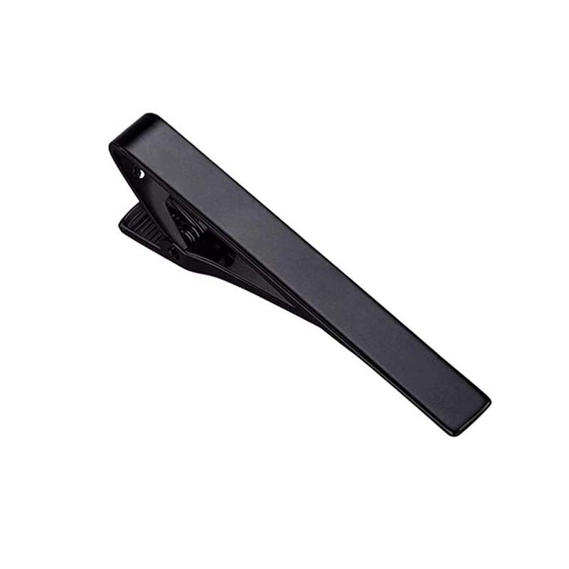 Picture of Cross-Border Temu Clothing Tie Clip, Men's Light Luxury Stainless Steel Tie Clip, Diagonal Pattern, Smooth Surface, High-End Tie Clip