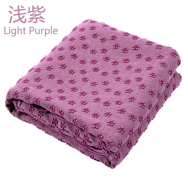 Picture of Supply microfiber yoga towel thickened non-slip plum blossom point yoga mat towel machine washable yoga towel