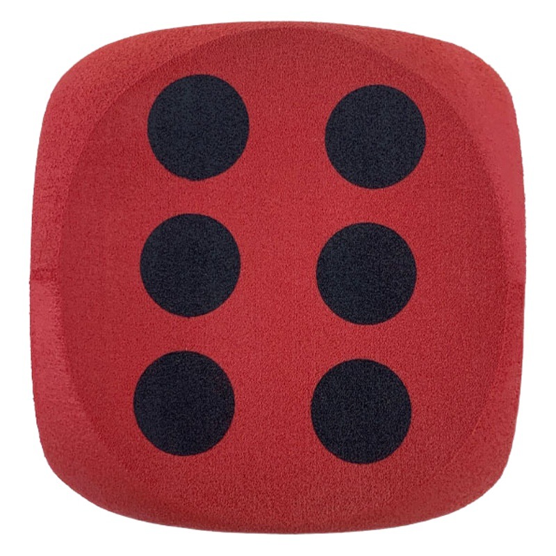 In stock creative multi-sided eva dice square color printing eva dice specifications complete rounded eva dice 3cm