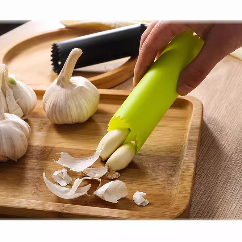 Picture of Complete Collection of Kitchen Artifacts, Silicone Garlic Peeler, Manual Garlic Peeler, Kitchen Simple Creative Gadgets