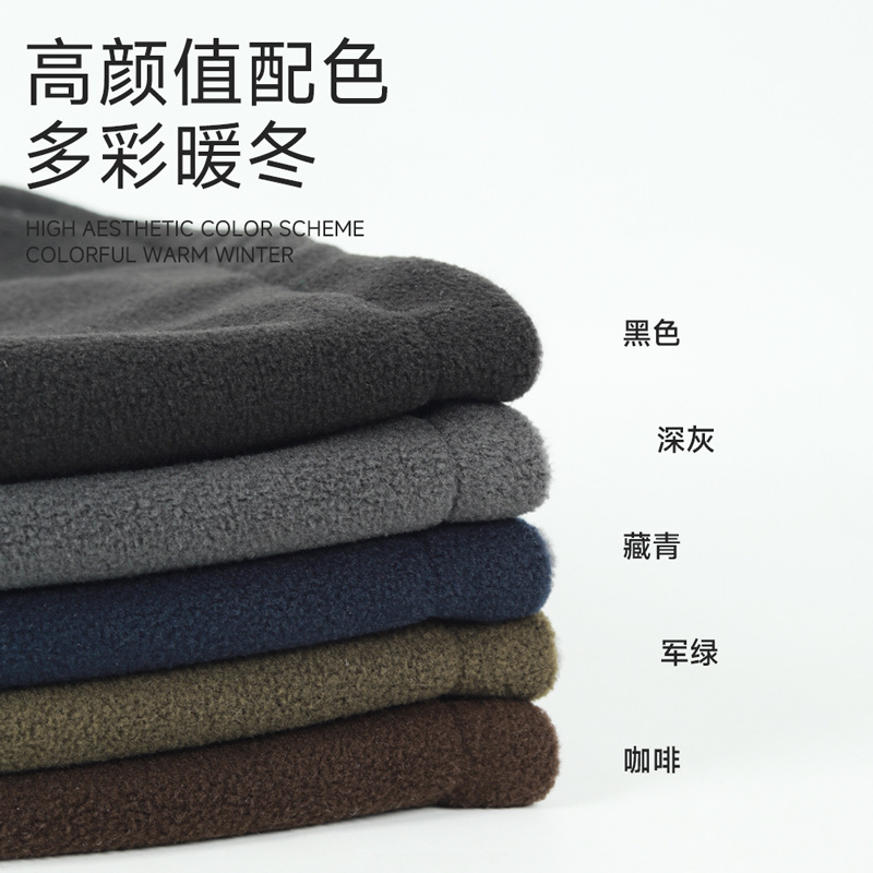 Picture of Winter Warm Scarf, Outdoor Sports Velvet Thickeneded Scarf, Windproof Polar Fleece, Adjustable Cycling Ski Mask
