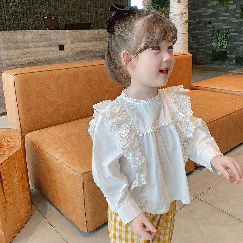 Picture of Girls' autumn shirt top 2024 New Western style children's clothing baby long sleeve Western style shirt children's clothes fashion