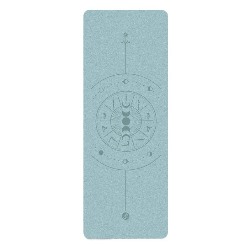 80cm Widened Second Generation Pu Rubber Mat, Wear-Resistant, Non-Slip, Coconut Shell Frosted Yoga Mat, Fitness Mat, Drop Shipping