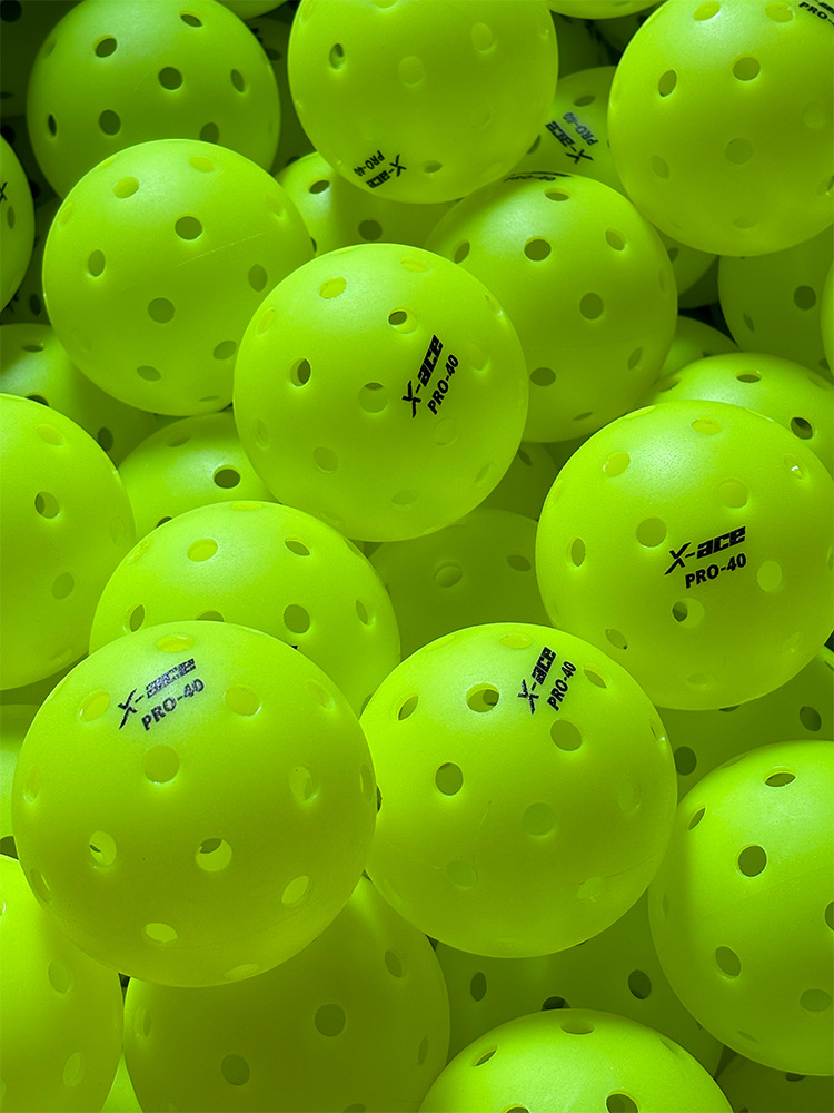 Picture of X-ACEpro40pickleball Peak Ball 40-hole rotational molding one-piece porous hole hole ball practice ball