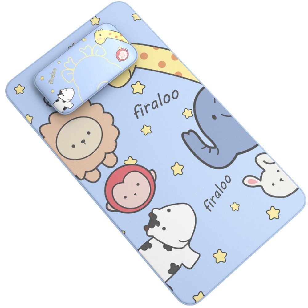 Picture of Baby mat breathable sweat summer ice silk washing children's kindergarten mat newborn baby crib
