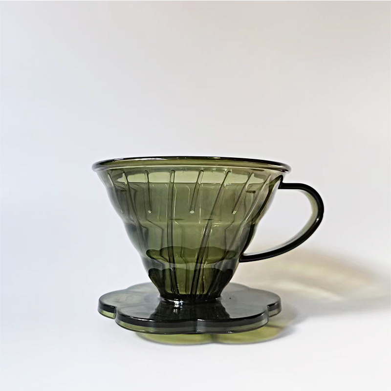 Picture of Hand-Brewed Coffee Filter Cup V60 Large Conical Immersion Hand-Brewed Threaded Drip Filter Paper