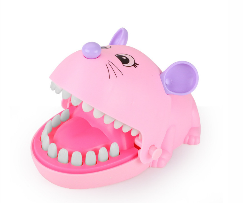 Picture of Cross-border export children bite hand trick toys variety of spoof decompression shark crocodile dog bite hand biting toys
