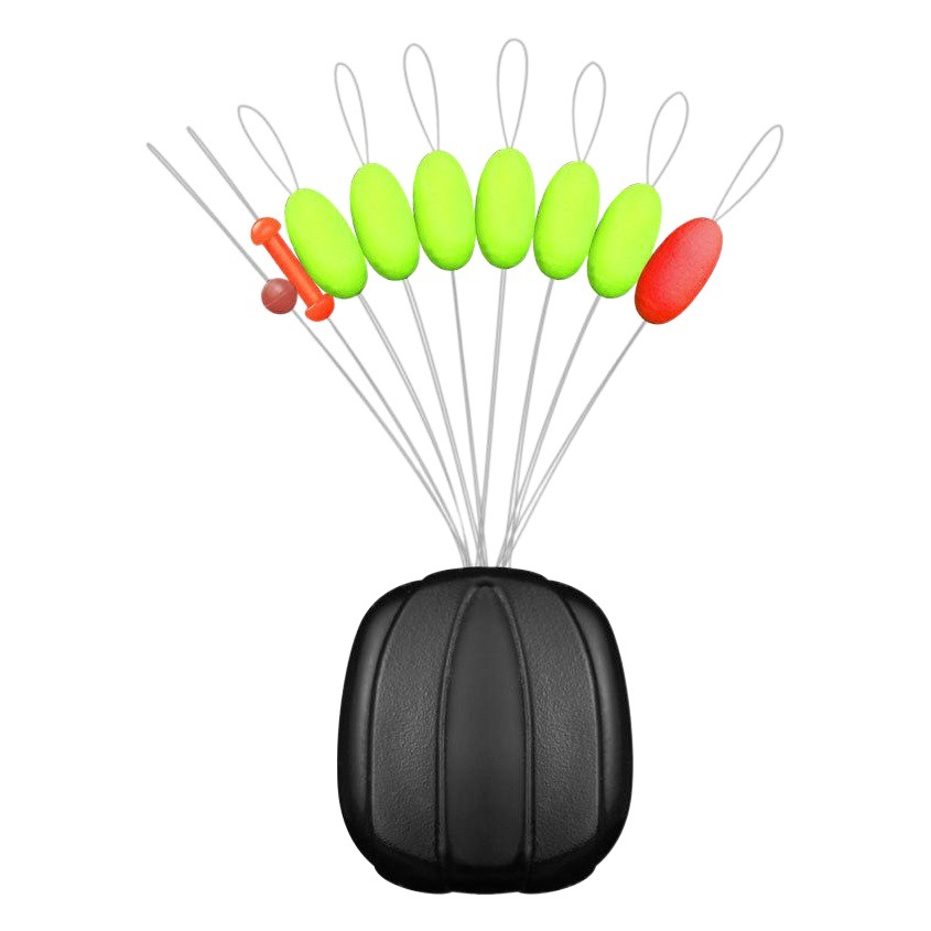 Lin Lake Cylindrical Seven Star Float Traditional Fishing Float Floating Wholesale Oval Olive Shape Fish Float Eye-catching Bean Accessories