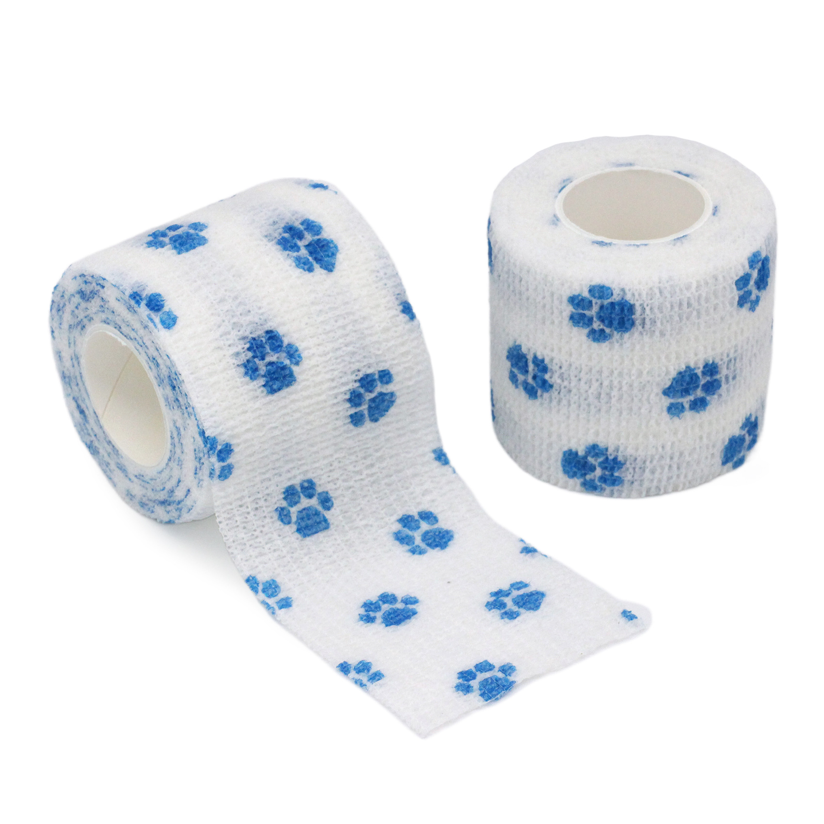 Picture of Factory wholesale non-woven self-adhesive elastic elastic bandage sports protection ankle pet print finger bandage