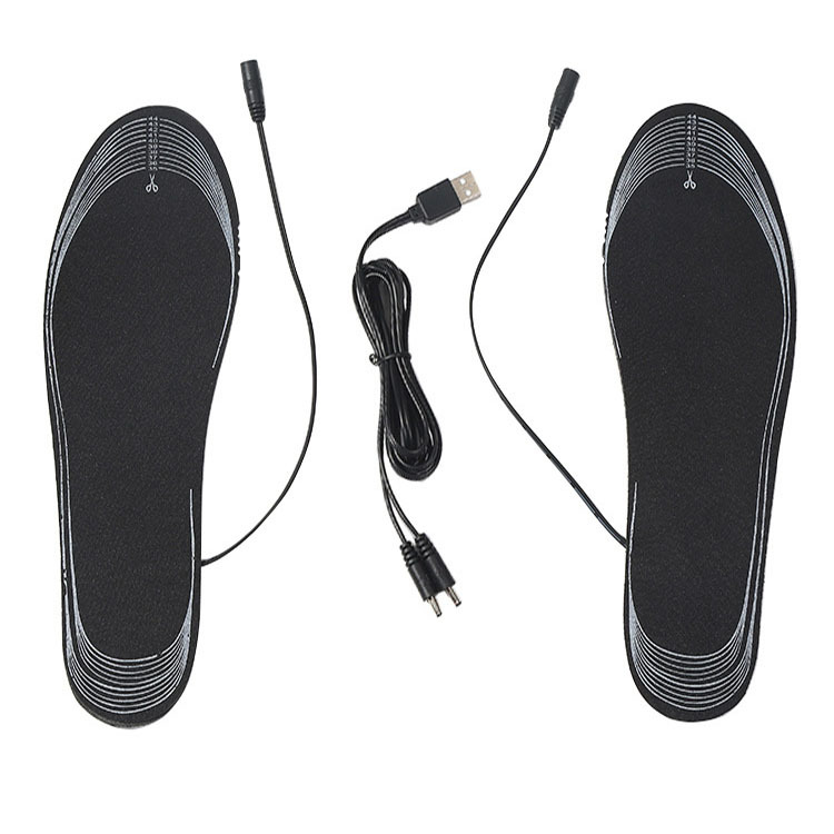 Picture of USB Rechargeable Heating Insole, Electric Heating Insole, Size Can Be Cut, Heated Insole, Electric Foot Warmer Insole