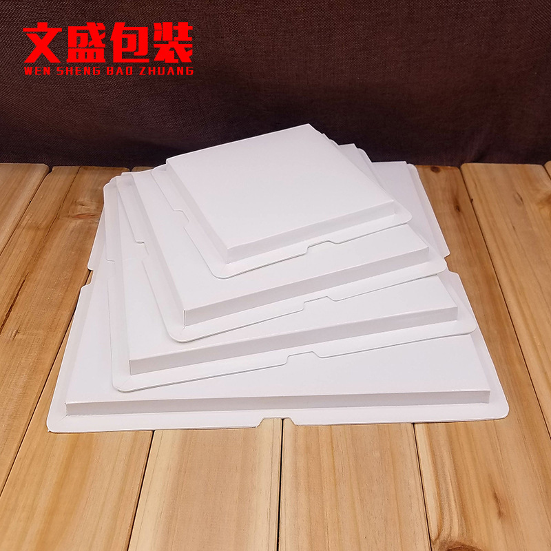 Cake Box Base Customized 4/6/8/ 10inch Mousse Pastry Box Base Square Baking Thickeneded Cardboard Mat Wholesale