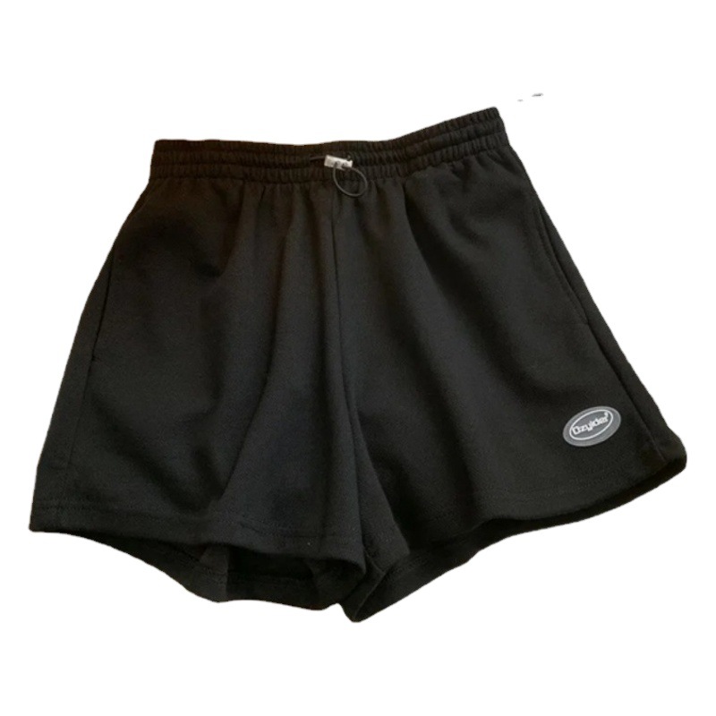 Spring and summer thin pants women's sports home students Korean version loose thin Joker casual shorts cross-border supply