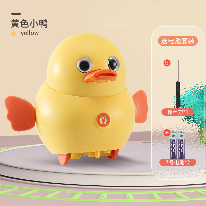 Picture of Electric Swing Chick Girl Children Magnetic Walking Swing Duck Boy Cyber Celebrity Duck Toy One or Two Year Old Baby