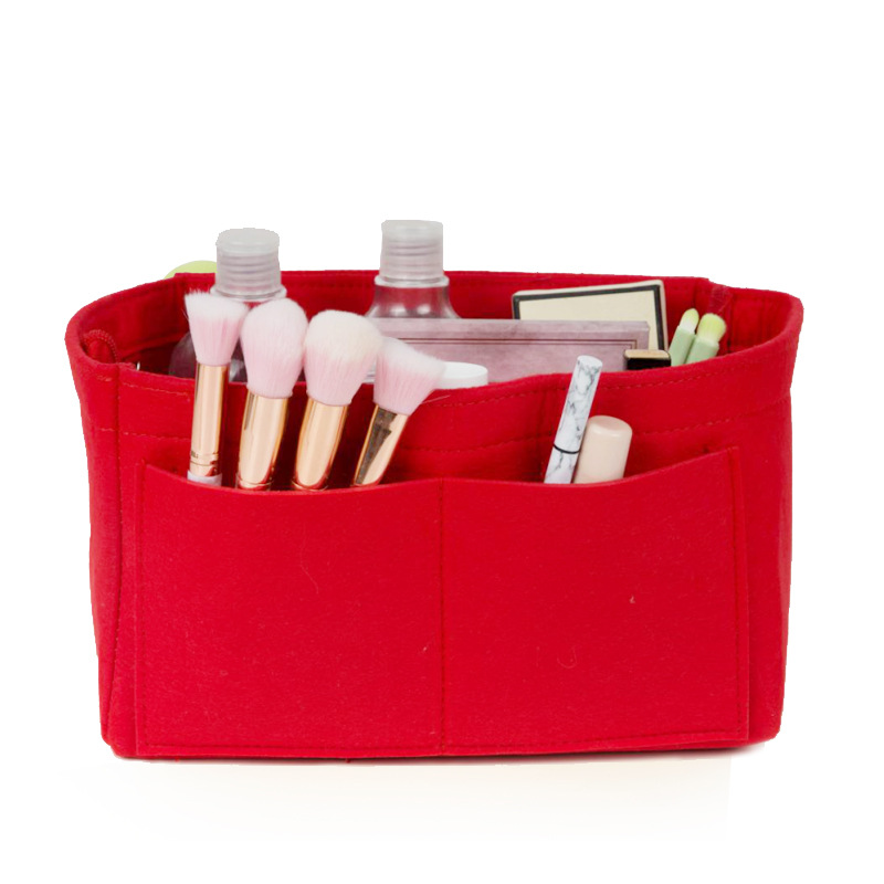 Picture of [Felt Cosmetic Bag] Spot Wholesale Cosmetic Storage Felt Cosmetic Bag Simple Fashion Felt Cosmetic Bag