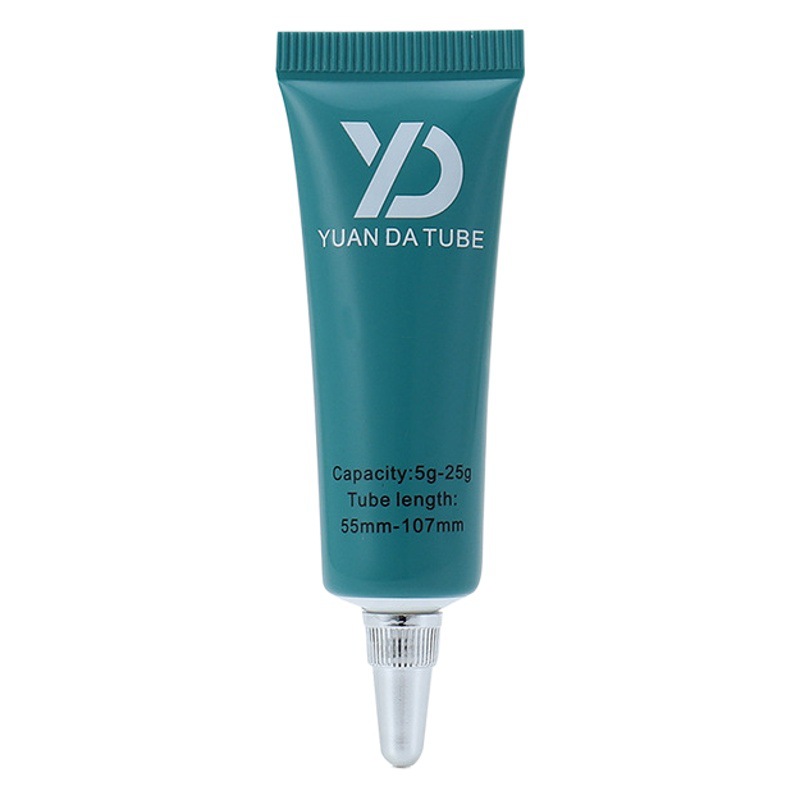 Silver-plated bullet hose hyaluronic acid hand care essence 19MM hose l eye cream cosmetic packaging hose packaging material