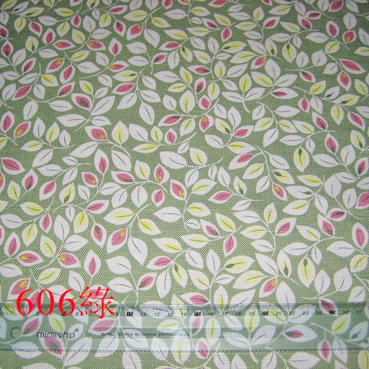 Picture of Manufacturer's Ready Stock 2.8m Wide Polyester Imitation Linen Jacquard Bamboo Plaid Cloth Flower Pattern Rich Cross Plaid Bamboo Cloth