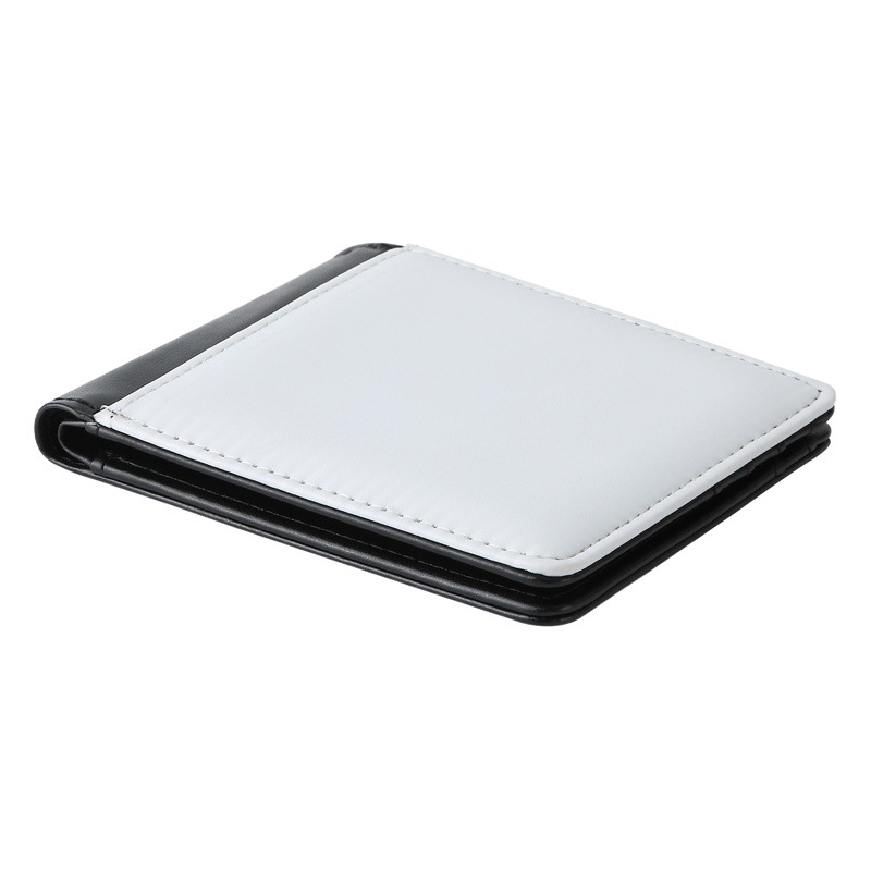 Factory thermal transfer sublimation blank men's wallet open card sublimation thermal transfer blank product series
