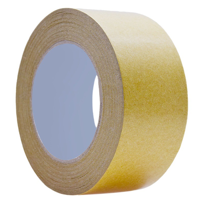 Cross-border hot-selling Kraft paper tape water-free high-adhesive packaging sealing box wear-resistant writing cover easy-to-tear Kraft paper