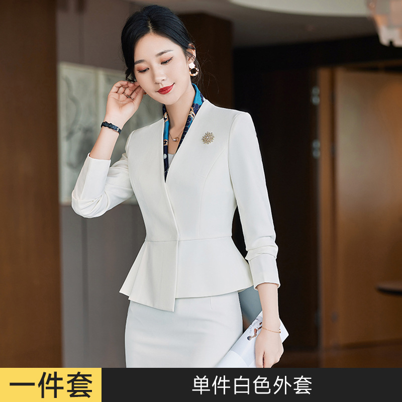 Picture of Professional Suit suit Women's Autumn and Winter High-end Temperament Fashion Manager Dress Suit Sales Department Jewelry Store Work Clothes