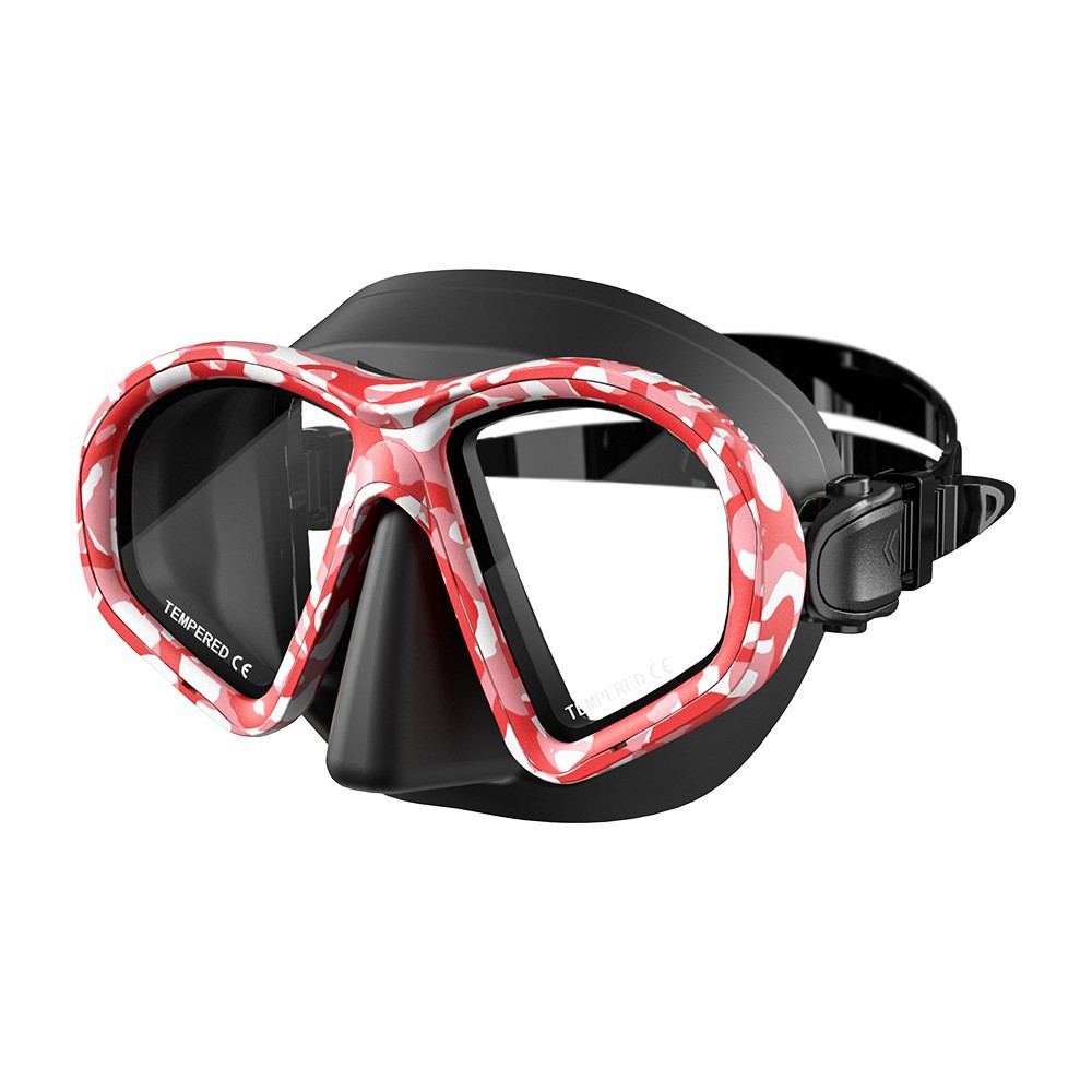 Picture of Free diving glasses myopia lens diving mirror camera bracket silicone snorkeling mirror snorkeling equipment