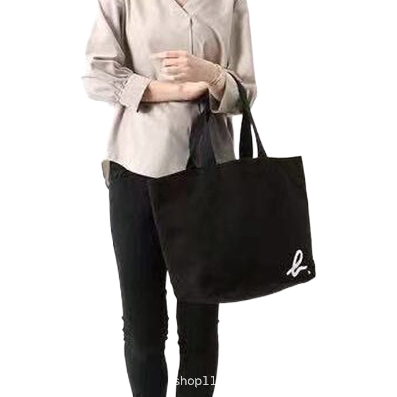 Spot Japanese and Korean ins magazine Appendix all-match portable outdoor one-shoulder female tide student tutorial shopping canvas bag