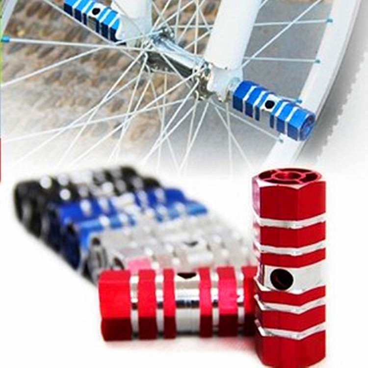 Bicycle mountain bike performance car hollow rocket launcher foot Post foot bar 1 pair of price manufacturers wholesale