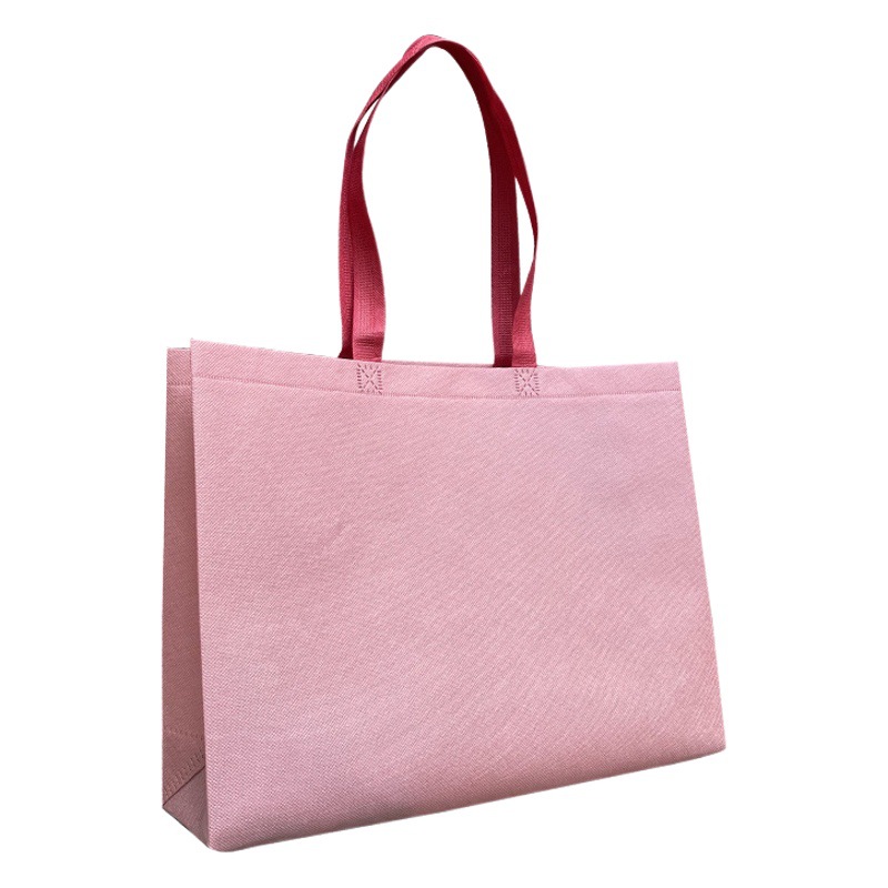 Wholesale new material non-woven environmental protection bag clothing store packing with aluminum foil insulation take-out shopping gift handbag