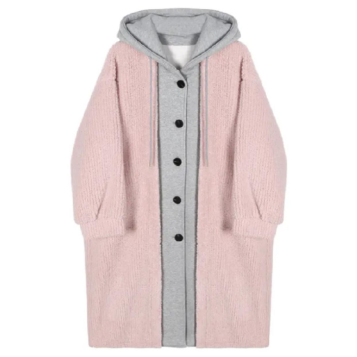 Picture of Korean Style Lazy Long Cardigan Fashion Set Autumn and Winter 2025 New Layered Camisole Skirt Women's Trend