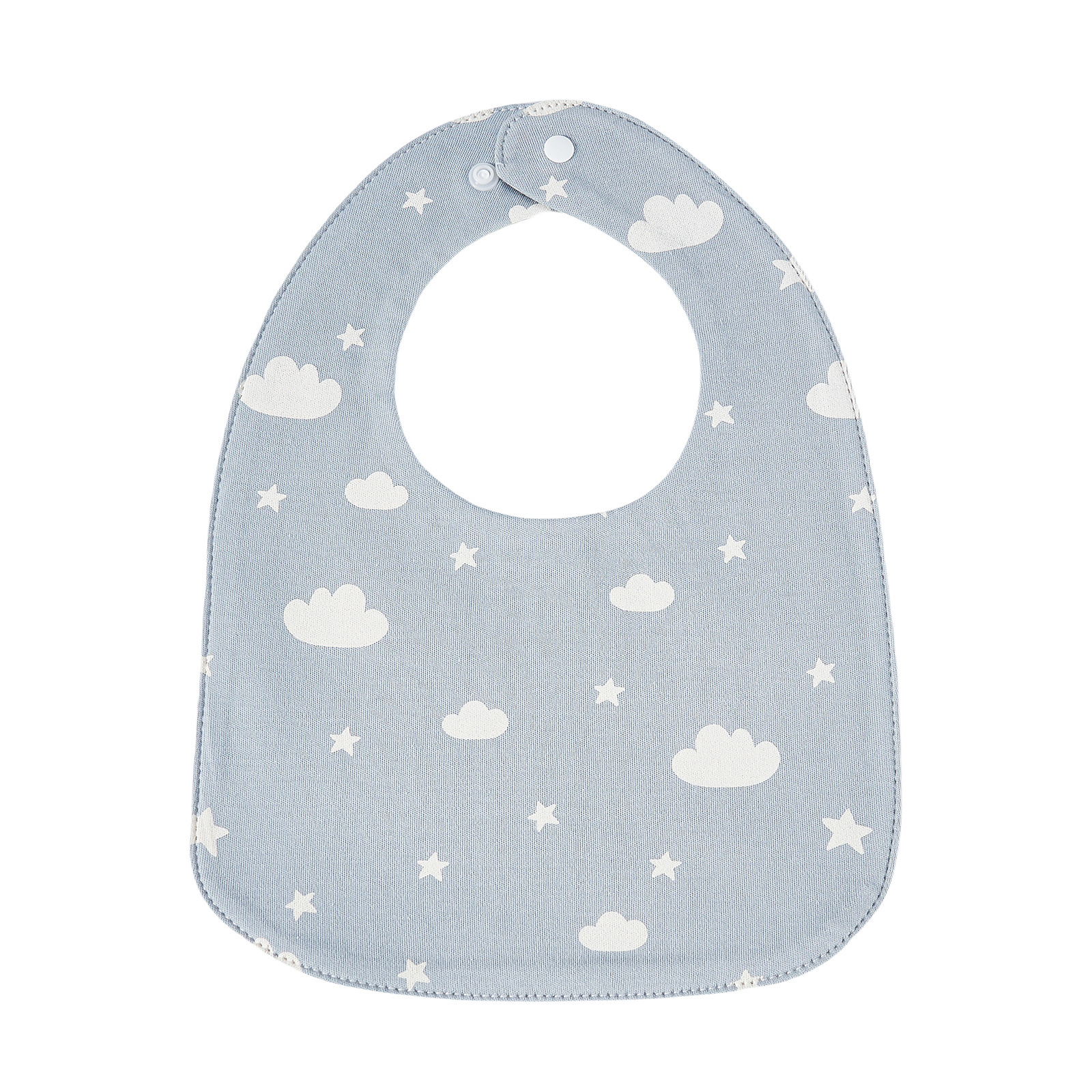 Picture of Yinmei baby waterproof bib U-shaped bib children's eating bib baby pure cotton waterproof spitting milk bib