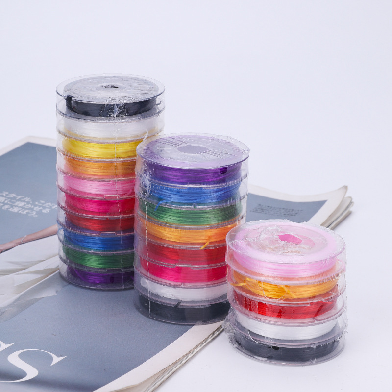 Picture of Mini small ring elastic thread diy hand-woven beaded wire rubber band elastic rope beaded bracelet wear-resistant elastic