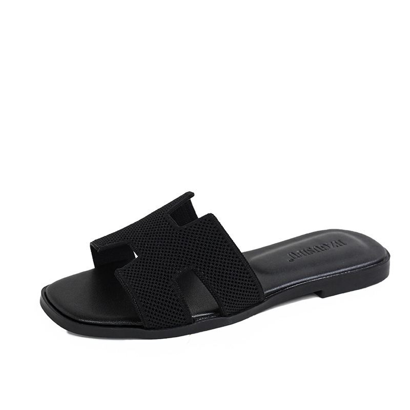 Picture of Slippers Women's Outer Wear 2025 New Summer Fashion All-match Flat Slippers Beach Travel Sandals Comfortable