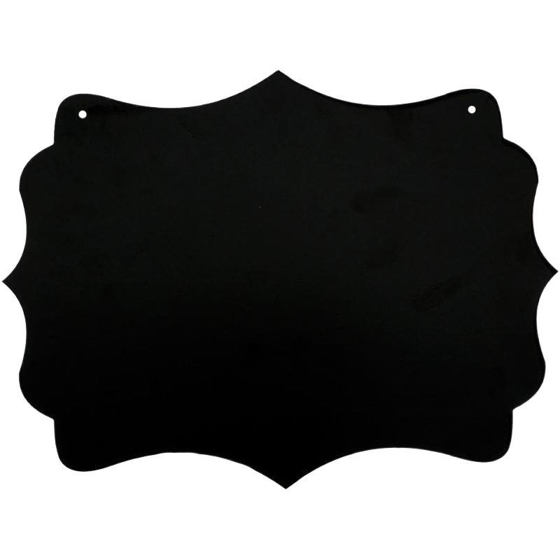 Double-sided hanging small blackboard billboard display board shop price tag creative wall commercial doorplate prompt board