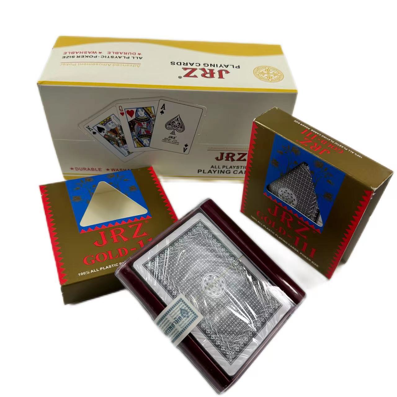 Picture of Southeast Asia Phnom Penh 111/555/888 Plastic Poker PVC Waterproof Table Game Foreign Trade Poker Card Wholesale