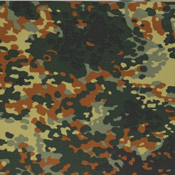 Rongshengde Camouflage Twill Fabric Breathable and Wear-Resistant Work Pants Clothes Polyester-Cotton Shirt Wear-Resistant and Breathable