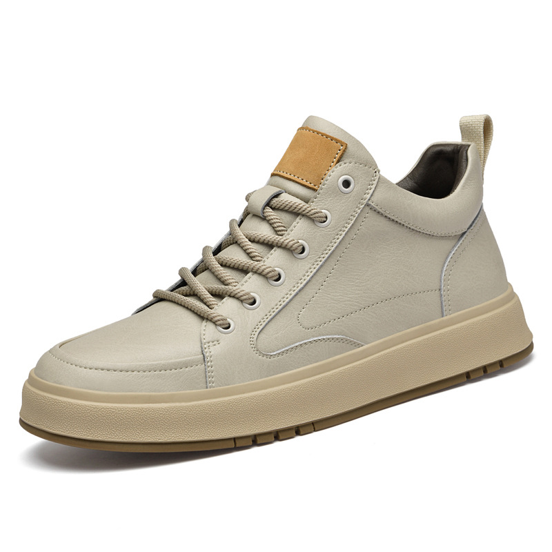 9318 men's shoes inner height increasing board shoes platform shoes sports casual shoes spring low leather sneaker tide