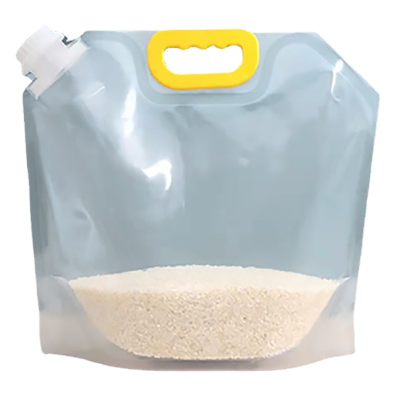 Grain Storage Bag Thickened Satchel Nozzle Bag Rice Moisture-Proof Sealed Packaging Bag Grain Bag Wholesale