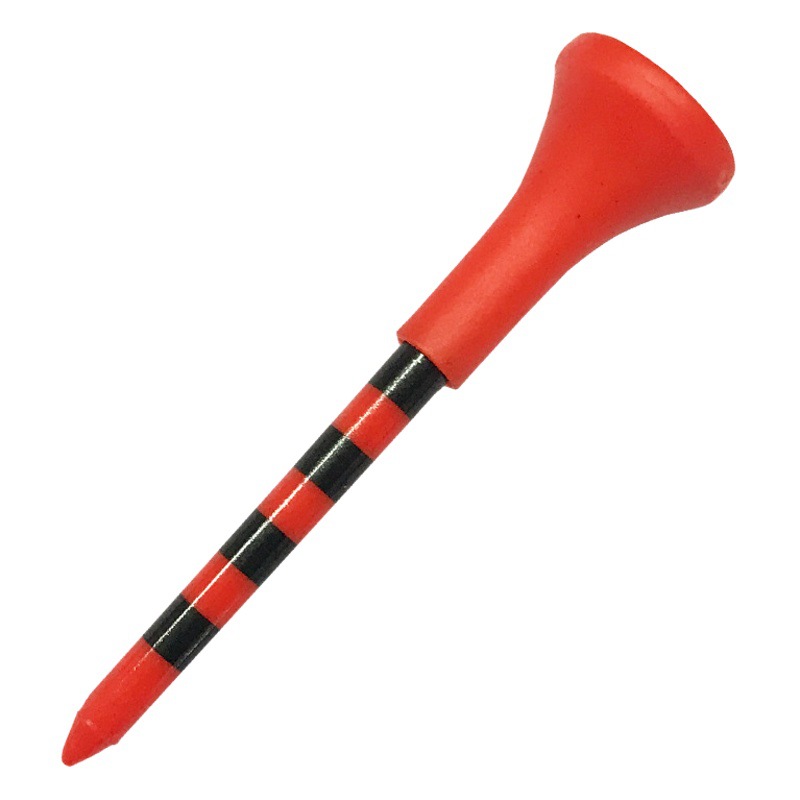 Golf Nail TEE Plastic tee Multi-size Rubber Sleeve Soft Rubber Headset Serve Golf TEE Ball tee