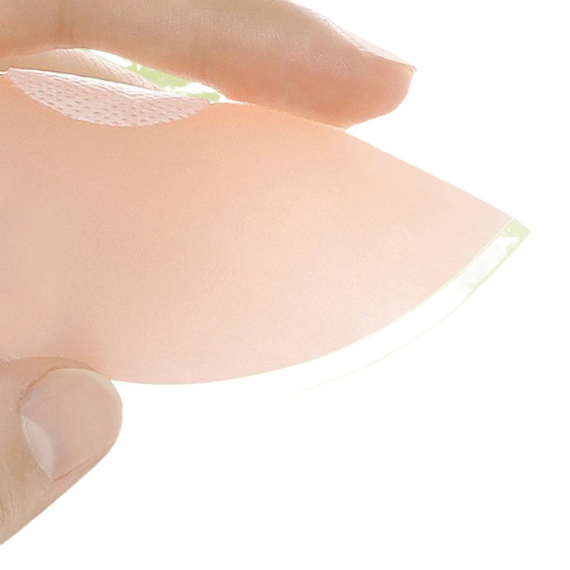 Silicone breast stickers anti-bump lifting chest stickers women's wedding dress push up support summer invisible areola nipple stickers chest pad