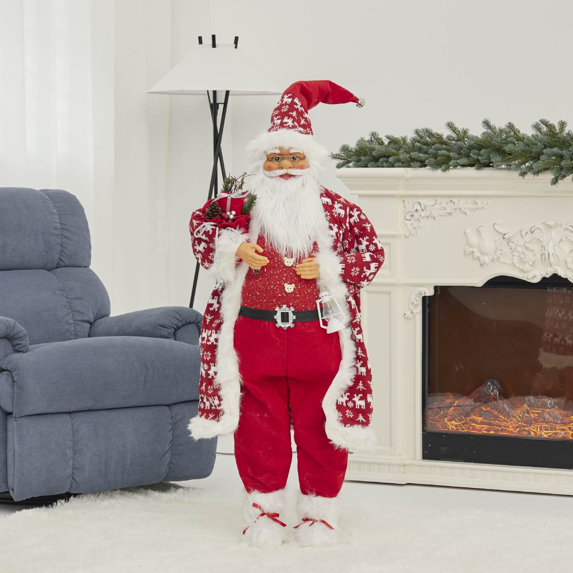 Picture of Cross Border christmas Santa Claus Ornaments Christmas Decorations Christmas Dolls Doll Ornaments Small Gifts