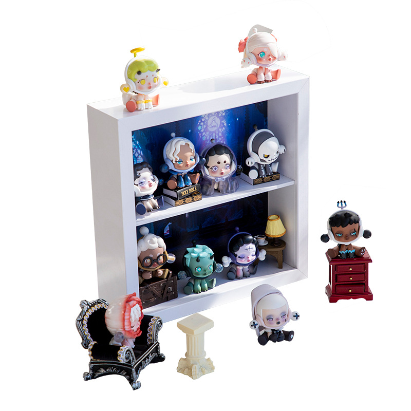 Picture of Bubble Mart storage box display box doll display cabinet wall landscape three-dimensional transparent hand-made blind box storage photo frame
