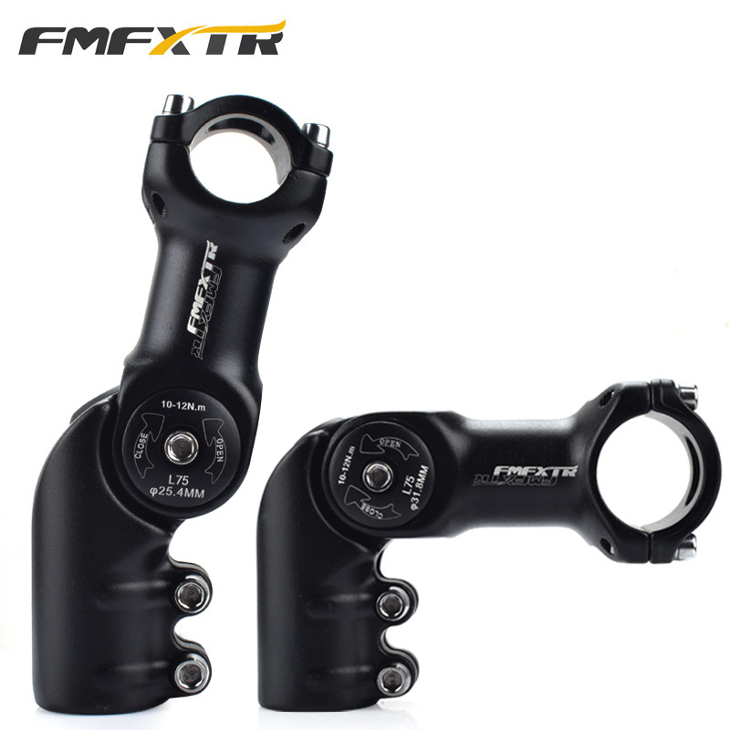Mountain bike handle vertical booster faucet direction handle modified bicycle adjustable angle handle vertical booster riser fittings