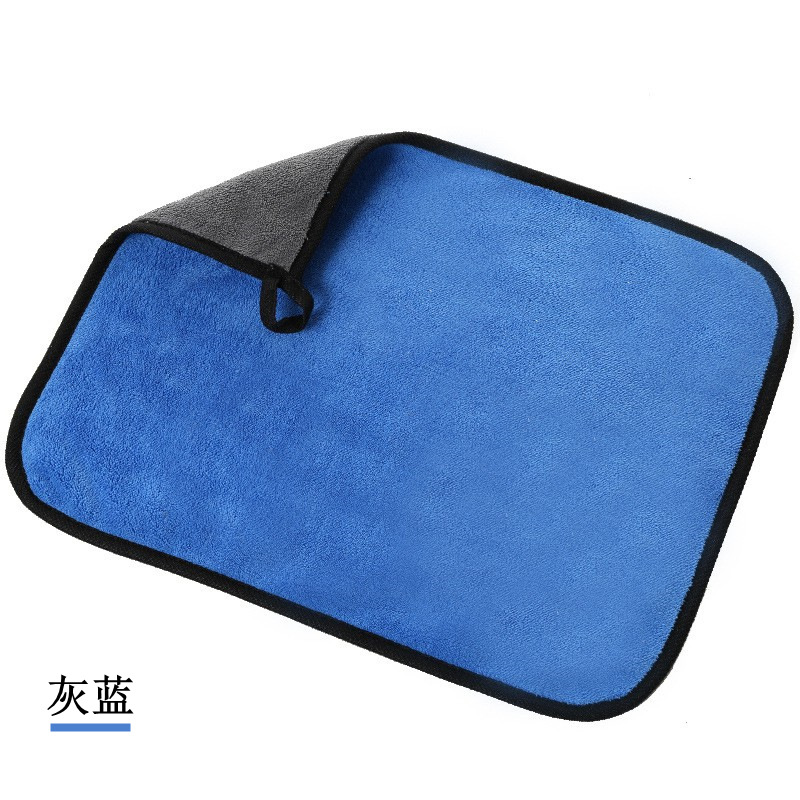 Picture of Microfiber Kitchen Cleaning Rag, Housekeeping Cleaning Special Towel, Thick Absorbent Table Wiping Car Washing Car Wiping Towel