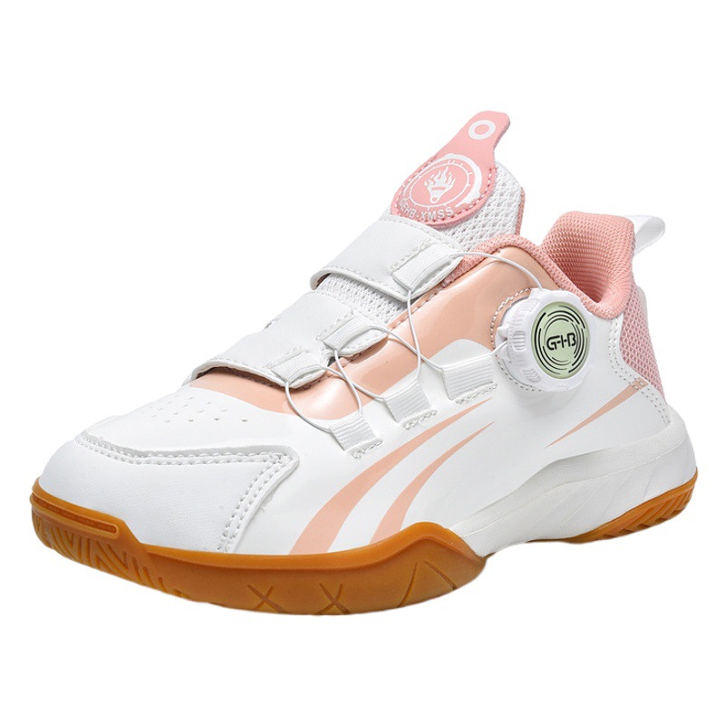 Little Yellow Duck children's mesh table tennis shoes girls' badminton shock-absorbing boys' sneaker jump rope fencing tennis shoes