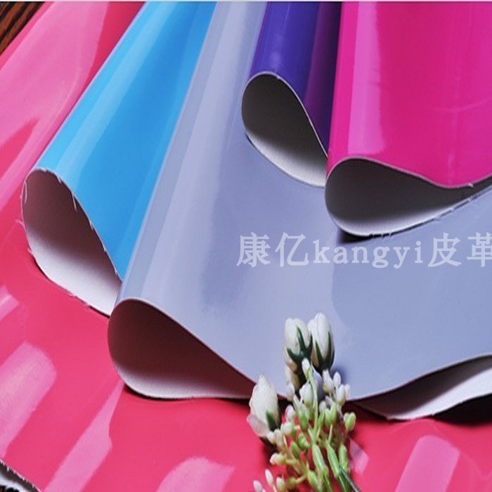 Picture of PU Mirror 0.5 Patent Leather Soft Bag Hard Bag Bedside Backrest KTV Fabric Bag Leather Children's Naughty Leather Bag