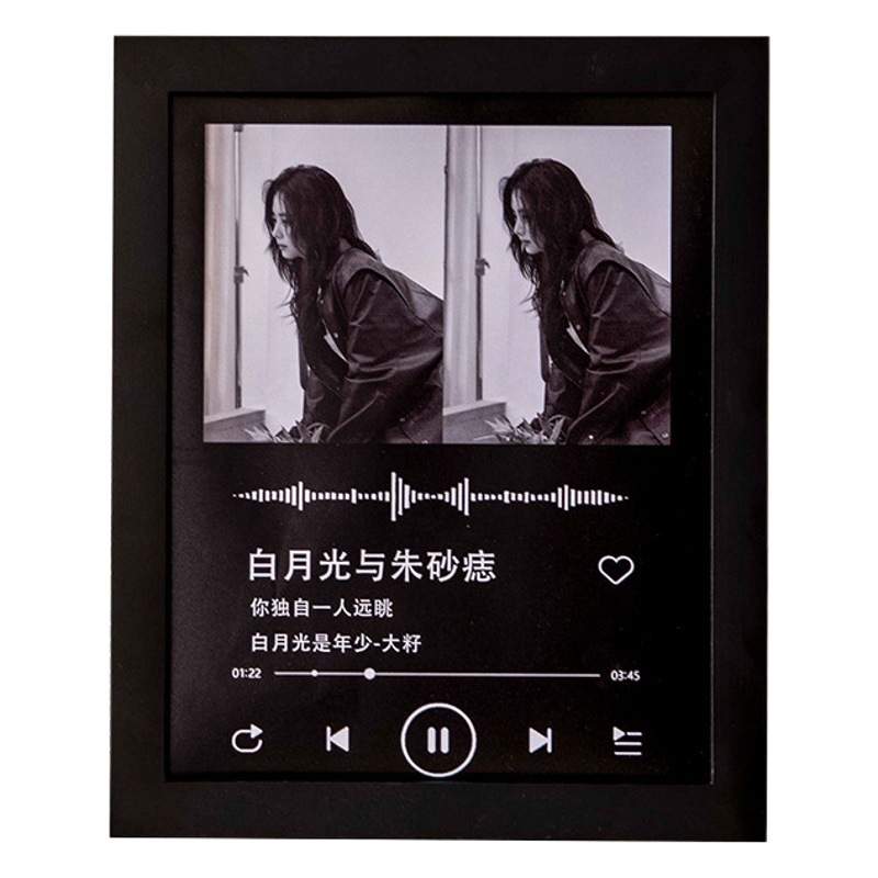 nfc music Wall diy photo gift a4 music photo frame table hanging wall album cover chip sticker picture frame