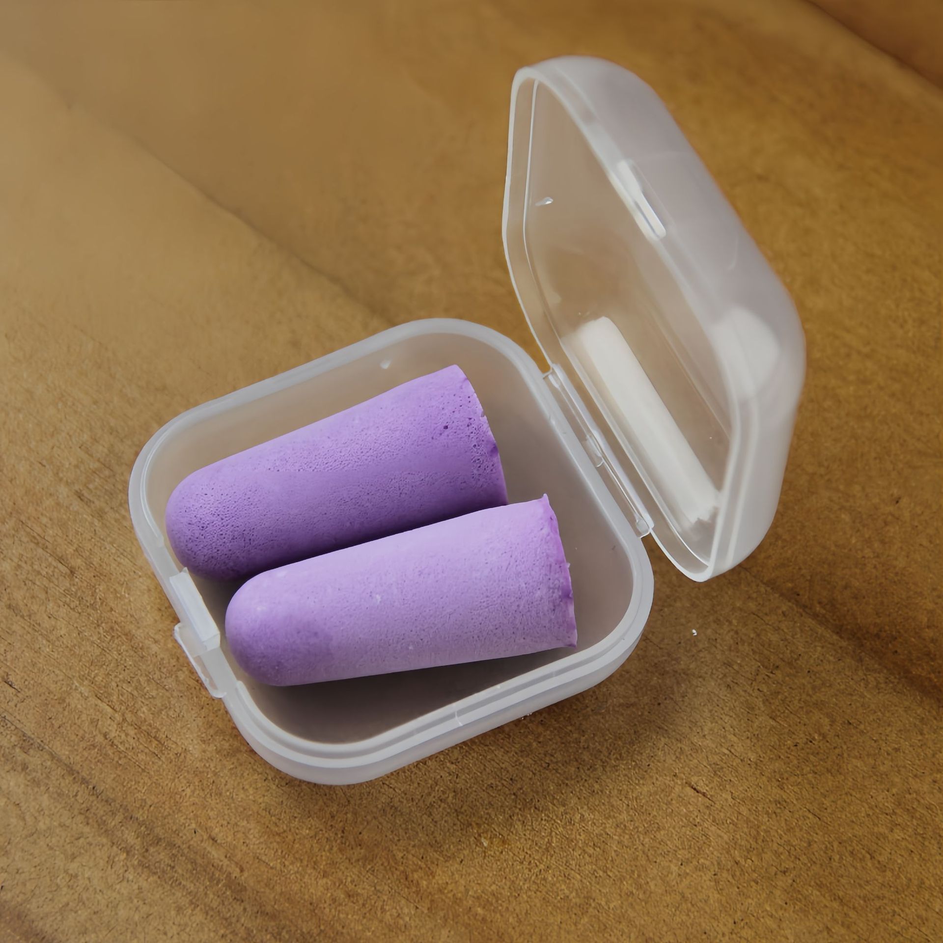 Picture of Manufacturers sleep sleep anti-noise learning noise reduction sound insulation slow rebound aviation factory protective sponge PU earplugs
