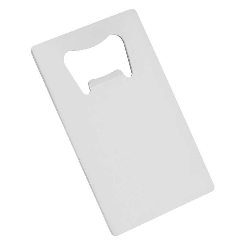 Picture of Poker beer bottle opener stainless steel bottle opener credit card soda pump black Peach a bottle opener bottle opener